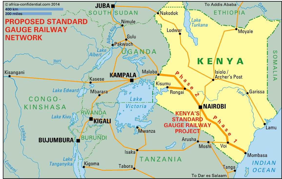 Image result for Nairobi-Naivasha Standard Gauge Railway