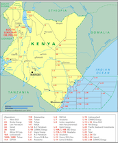 Kenya Map