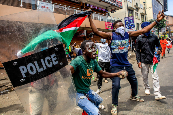 Nairobi, 2 July 2024. Pic: Donwilson Odhiambo / SOPA Images via ZUMA Press / Alamy