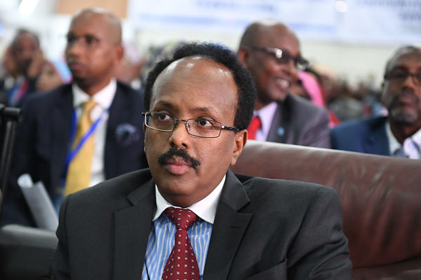 Mohamed Abdullah Mohamed 'Farmajo'. Pic: AMISOM / Ilyas Ahmed